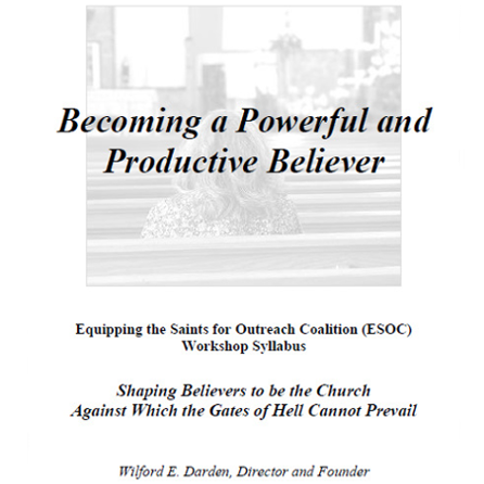 Becoming a Powerful and Productive Believer Cover